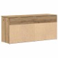 Πάγκος παπουτσιών vidaXL Artisan Oak 102x30,5x45cm Κατασκευασμένο ξύλο