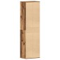 ντουλάπι παπουτσιών vidaXL Παλιό ξύλο 54x34x183 cm Κατασκευασμένο ξύλο