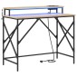 vidaXL Γραφείο Δρύς Sonoma 100 x 50 x 86,5 εκ Επεξεργασμένο Ξύλο