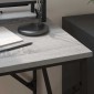 vidaXL Γραφείο Γκρίζο Σονομα 100 x 50 x 86,5 εκ Επεξεργασμένο Ξύλο