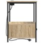 vidaXL Κομοδίνο Δρύς Sonoma 42 x 41 x 56 εκ. Επεξεργασμένο Ξύλο