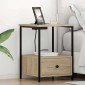 vidaXL Κομοδίνο 2 τμχ. Δρύς Sonoma 42 x 41 x 56 εκ. Επεξεργασμένο Ξύλο