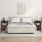 vidaXL Κομοδίνο Καφέ δρυς 40 x 31 x 60 εκ. Επεξεργασμένο Ξύλο