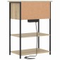 vidaXL Κομοδίνο Δρύς Sonoma 55 x 31 x 76 εκ Επεξεργασμένο Ξύλο