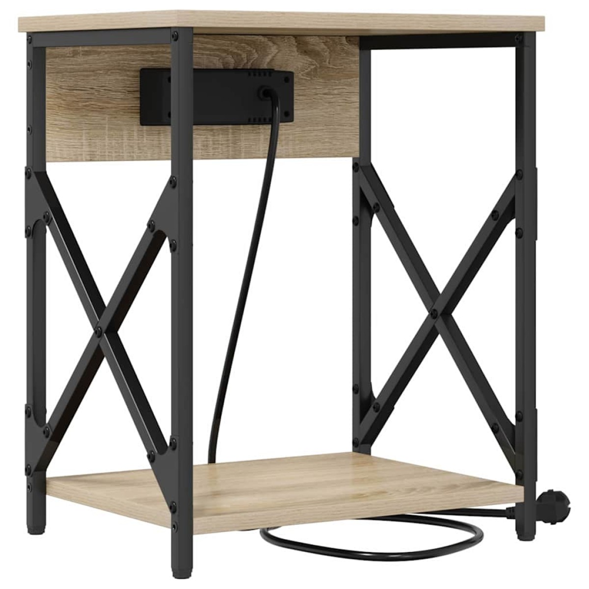 vidaXL Κομοδίνο Δρύς Sonoma 41 x 31 x 51 εκ. Επεξεργασμένο Ξύλο