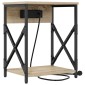 vidaXL Κομοδίνο Δρύς Sonoma 41 x 31 x 51 εκ. Επεξεργασμένο Ξύλο