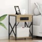 vidaXL Κομοδίνο Δρύς Sonoma 41 x 31 x 51 εκ. Επεξεργασμένο Ξύλο