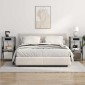 vidaXL Κομοδίνο με ράφι 2 τμχ. Γκρίζο Σονομα 41 x 31 x 76 εκ.