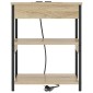 vidaXL Κομοδίνο Δρύς Sonoma 41 x 31 x 51 εκ. Επεξεργασμένο Ξύλο