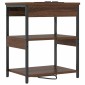 vidaXL Κομοδίνο Καφέ δρυς 41 x 31 x 51 εκ. Επεξεργασμένο Ξύλο