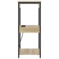 vidaXL Κομοδίνο Δρύς Sonoma 41 x 31 x 76 εκ. Επεξεργασμένο Ξύλο