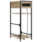 vidaXL Κομοδίνο Δρύς Sonoma 40 x 27 x 76 εκ Επεξεργασμένο Ξύλο