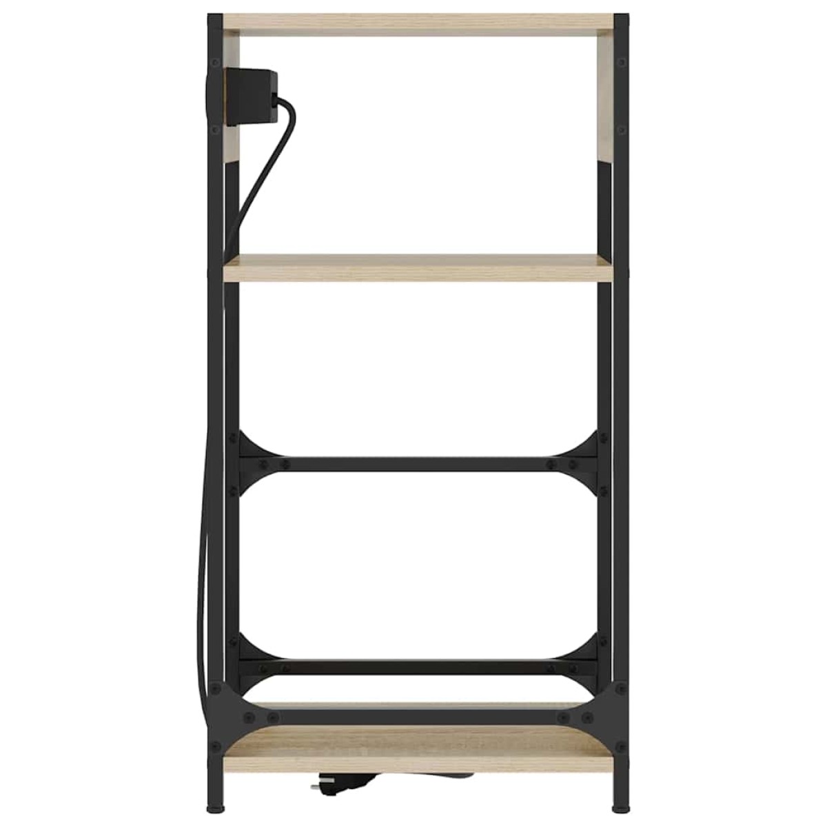 vidaXL Κομοδίνο Δρύς Sonoma 40 x 27 x 76 εκ Επεξεργασμένο Ξύλο