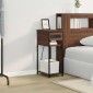 vidaXL Κομοδίνο Καφέ δρυς 41 x 28 x 76 εκ. Επεξεργασμένο Ξύλο