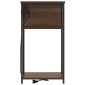 vidaXL Κομοδίνο Καφέ δρυς 41 x 28 x 76 εκ. Επεξεργασμένο Ξύλο