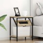 vidaXL Κομοδίνο 2 τμχ. Δρύς Sonoma 38 x 30 x 48 εκ. Επεξεργασμένο Ξύλο