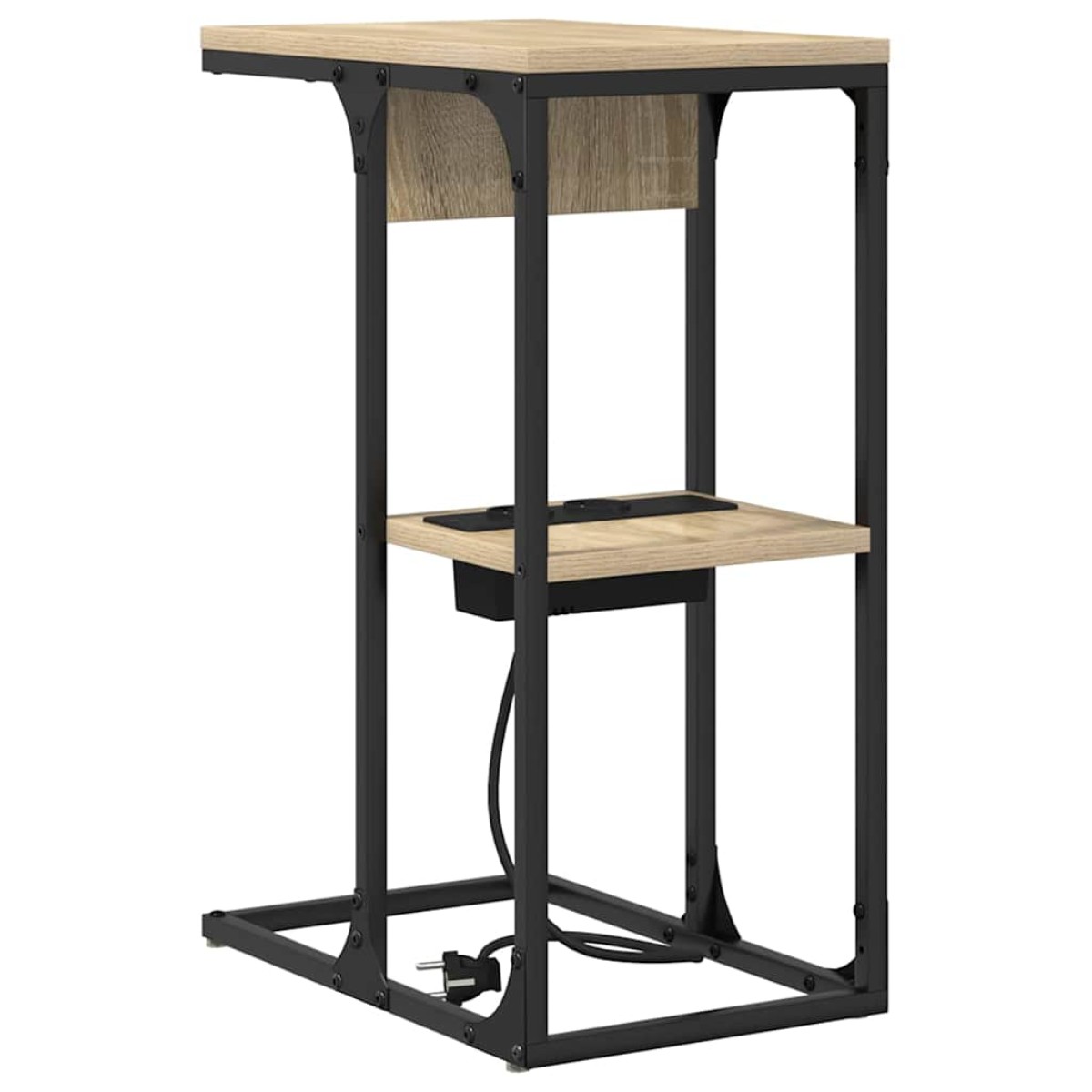 vidaXL Κομοδίνο Δρύς Sonoma 41,5 x 26 x 60,5 εκ Επεξεργασμένο Ξύλο