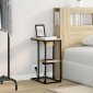 vidaXL Κομοδίνο Δρύς Sonoma 41,5 x 26 x 60,5 εκ Επεξεργασμένο Ξύλο