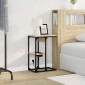 vidaXL Κομοδίνο Δρύς Sonoma 41,5 x 26 x 60,5 εκ Επεξεργασμένο Ξύλο