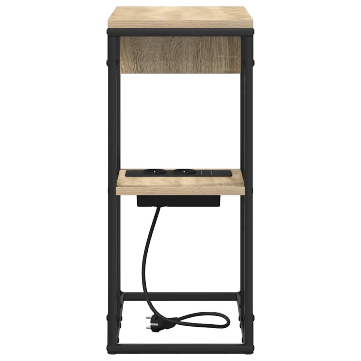 vidaXL Κομοδίνο Δρύς Sonoma 41,5 x 26 x 60,5 εκ Επεξεργασμένο Ξύλο