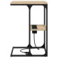 vidaXL Κομοδίνο Δρύς Sonoma 41,5 x 26 x 60,5 εκ Επεξεργασμένο Ξύλο