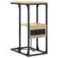 vidaXL Κομοδίνο Δρύς Sonoma 41,5 x 26 x 60,5 εκ Επεξεργασμένο Ξύλο