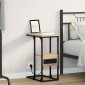 vidaXL Κομοδίνο Δρύς Sonoma 41,5 x 26 x 60,5 εκ Επεξεργασμένο Ξύλο