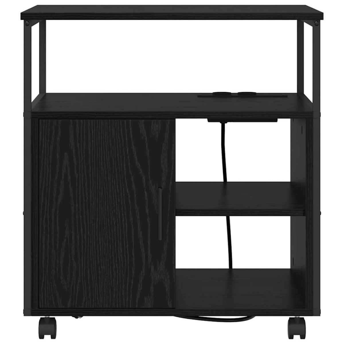 vidaXL Ντουλάπα με Σταθμό Φόρτισης 61 x 46 x 67 εκ. Επεξεργασμένο Ξύλο
