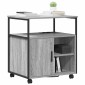 vidaXL Ντουλάπα με Σταθμό Φόρτισης 61 x 46 x 67 εκ. Επεξεργασμένο Ξύλο