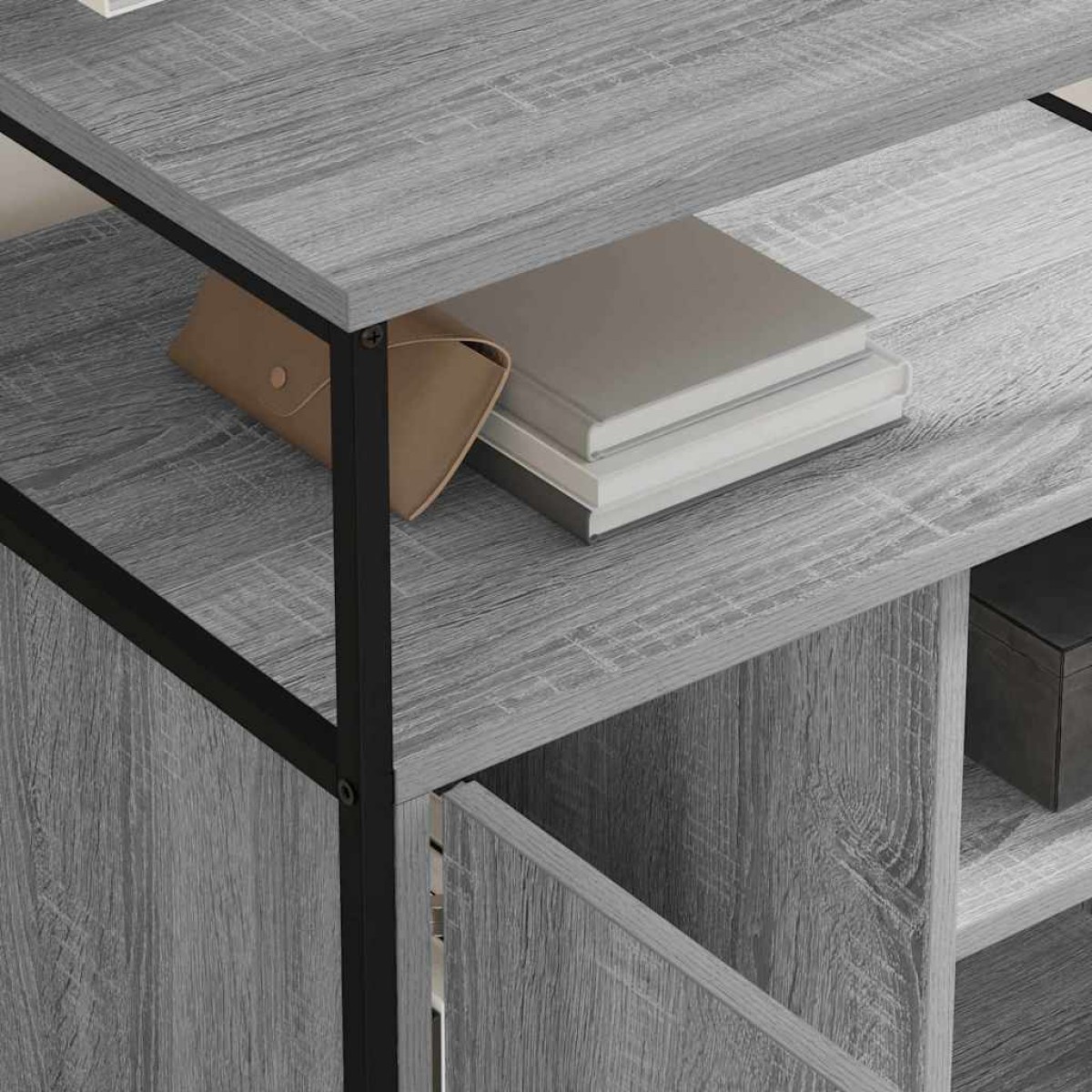 vidaXL Ντουλάπα με Σταθμό Φόρτισης 61 x 46 x 67 εκ. Επεξεργασμένο Ξύλο