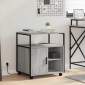 vidaXL Ντουλάπα με Σταθμό Φόρτισης 61 x 46 x 67 εκ. Επεξεργασμένο Ξύλο