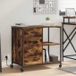 vidaXL Ντουλάπα με Σταθμό Φόρτισης 76 x 41 x 72 cm Επεξεργασμένο Ξύλο