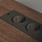 vidaXL Ντουλάπα με Σταθμό Φόρτισης 76 x 41 x 72 cm Επεξεργασμένο Ξύλο