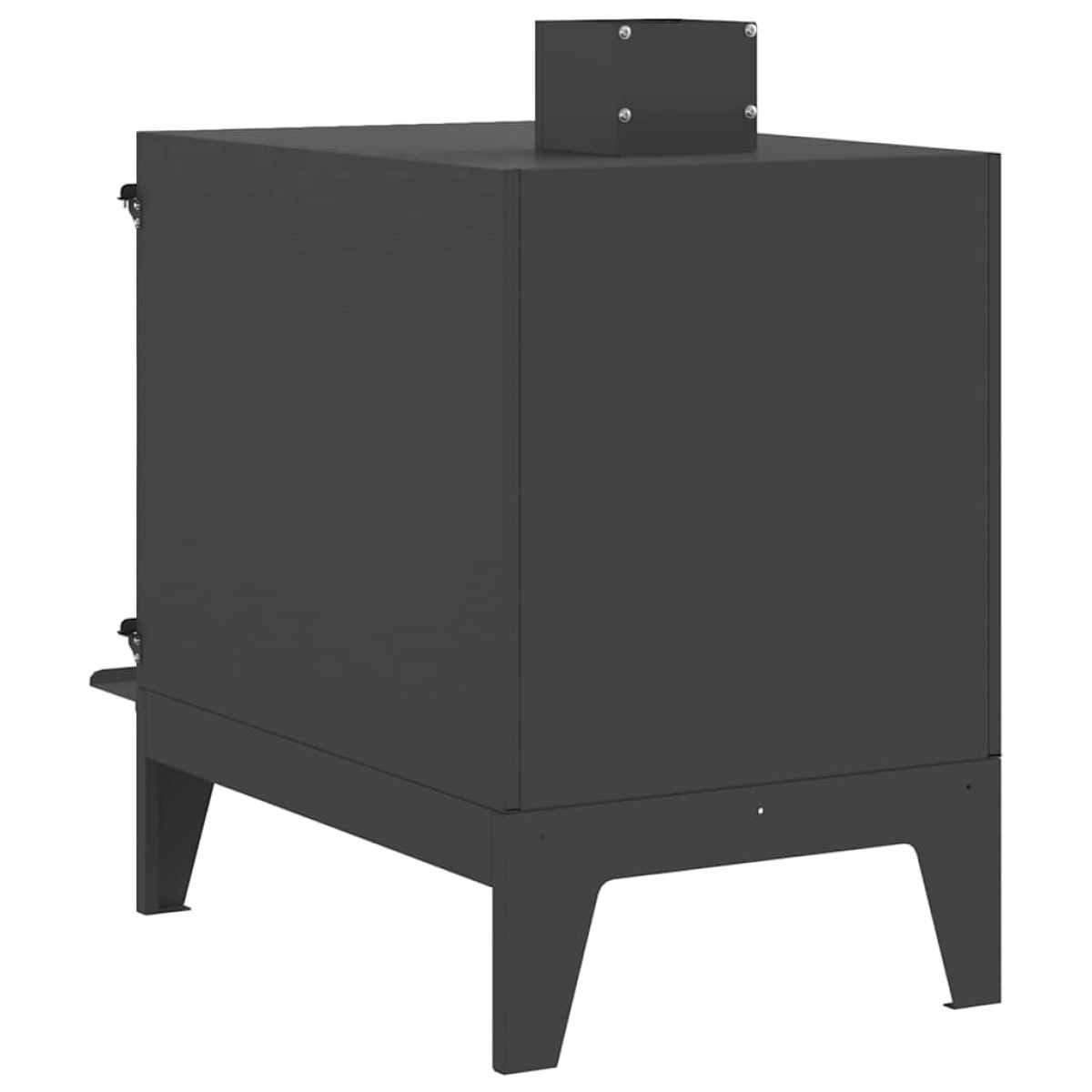 vidaXL Σόμπα Κατασκήνωσης Μαύρο 35 x 50 x 60 εκ Ψυχρής έλασης χάλυβας