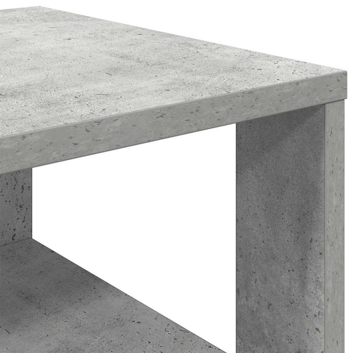 Ράφι παπουτσιών vidaXL Γκρι μπετόν 61x32x70 cm Κατασκευασμένο ξύλο
