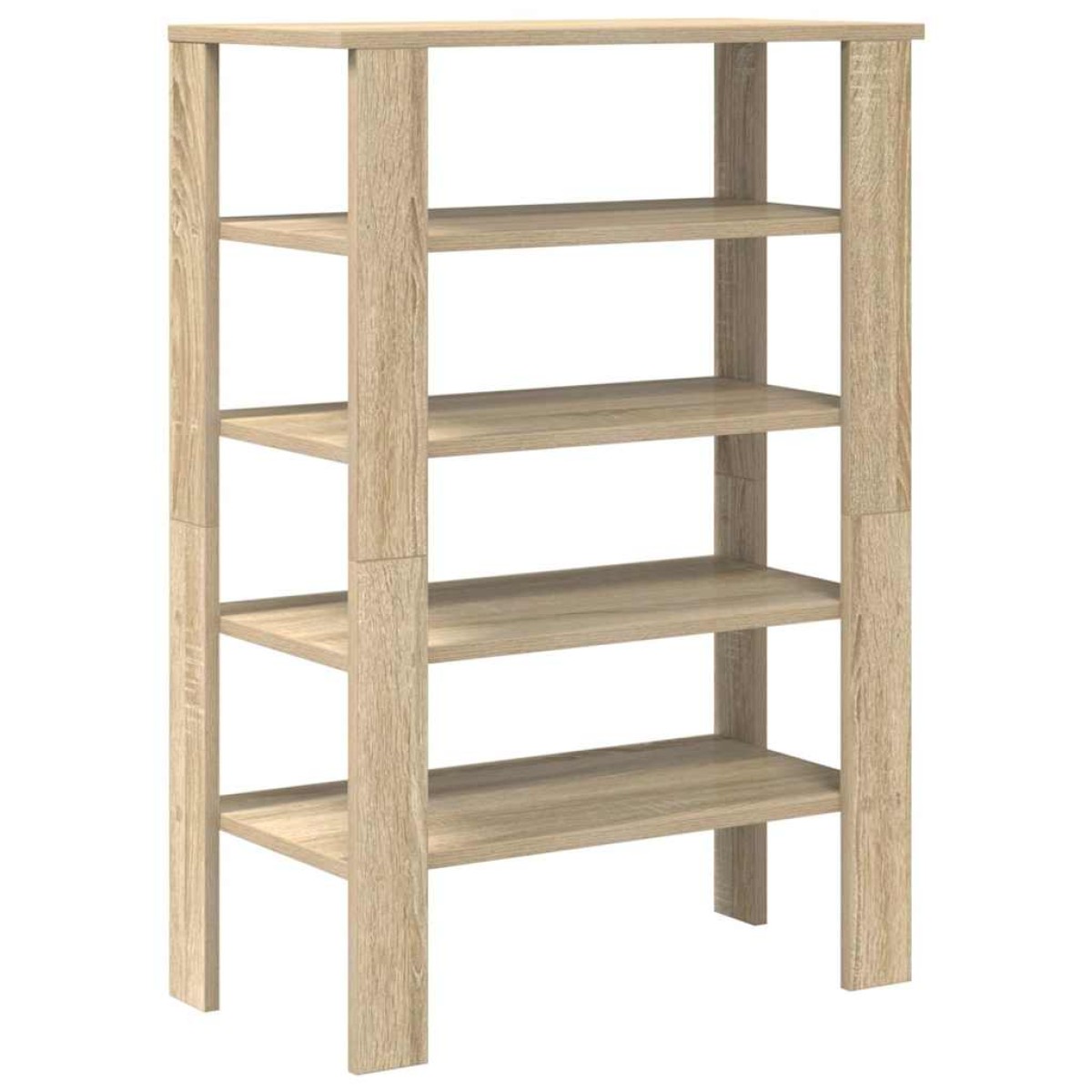 Ράφι παπουτσιών vidaXL Sonoma Oak 61x32x87,5 cm Κατασκευασμένο ξύλο