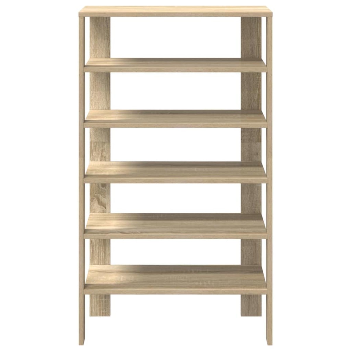 vidaXL Παπουτσοθήκη Sonoma Δρυς 61x32x105 εκ. Επεξεργασμένο Ξύλο