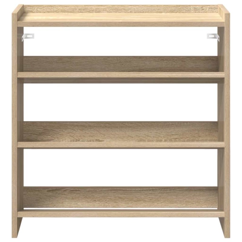 Ράφι παπουτσιών vidaXL Sonoma Oak 60x25x62 cm Κατασκευασμένο ξύλο