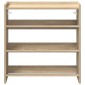 Ράφι παπουτσιών vidaXL Sonoma Oak 60x25x62 cm Κατασκευασμένο ξύλο