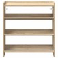 Ράφι παπουτσιών vidaXL Sonoma Oak 60x25x62 cm Κατασκευασμένο ξύλο
