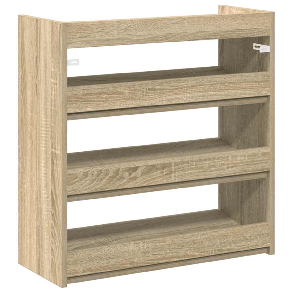 Ράφι παπουτσιών vidaXL Sonoma Oak 60x25x62 cm Κατασκευασμένο ξύλο