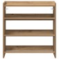 Ράφι παπουτσιών vidaXL Artisan Oak 60x25x62 cm Κατασκευασμένο ξύλο