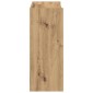 Ράφι παπουτσιών vidaXL Artisan Oak 60x25x62 cm Κατασκευασμένο ξύλο