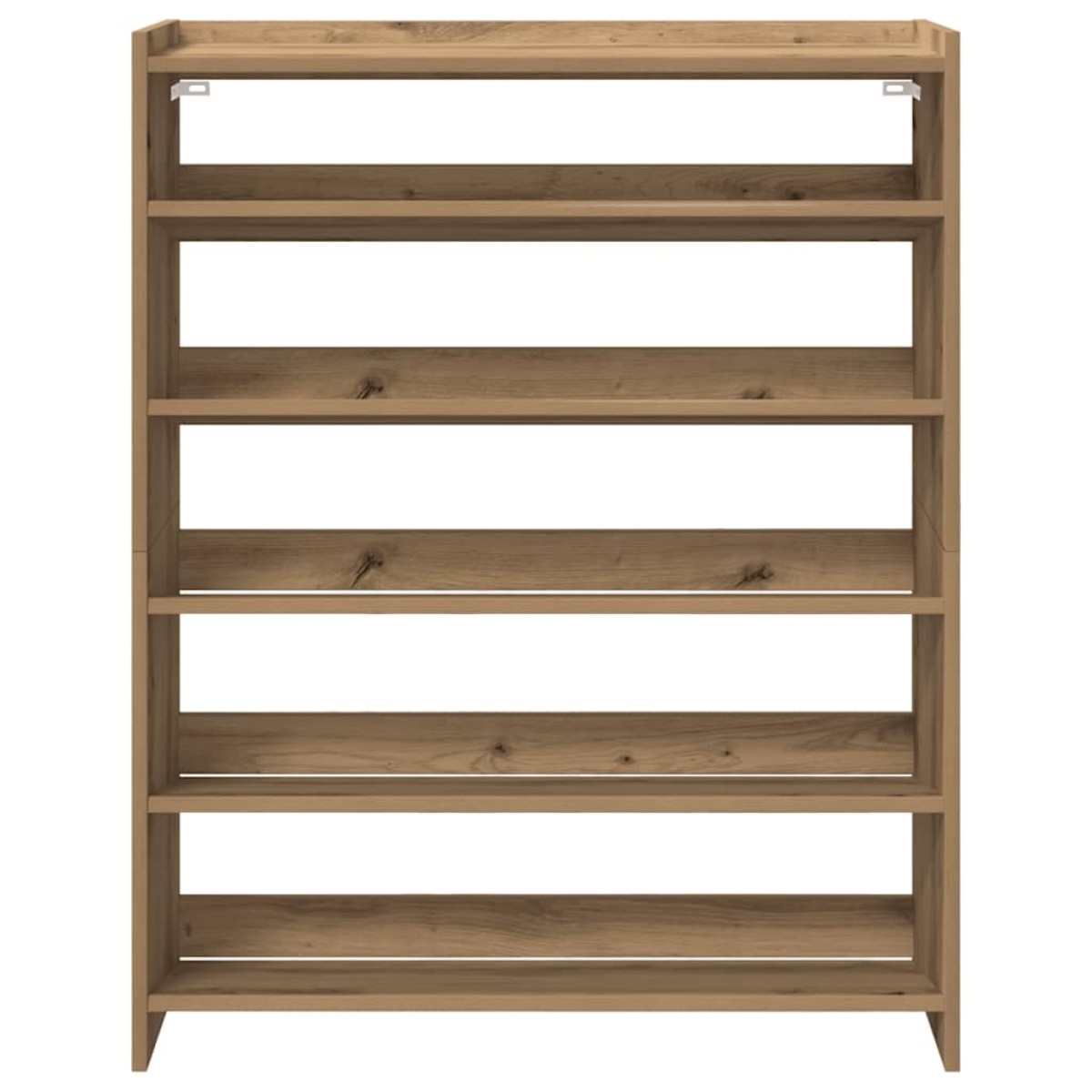 Ράφι παπουτσιών vidaXL Artisan Oak 80x25x100 cm Κατασκευασμένο ξύλο