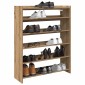 Ράφι παπουτσιών vidaXL Artisan Oak 80x25x100 cm Κατασκευασμένο ξύλο