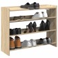 Ράφι παπουτσιών vidaXL Sonoma Oak 80x25x62 cm Κατασκευασμένο ξύλο