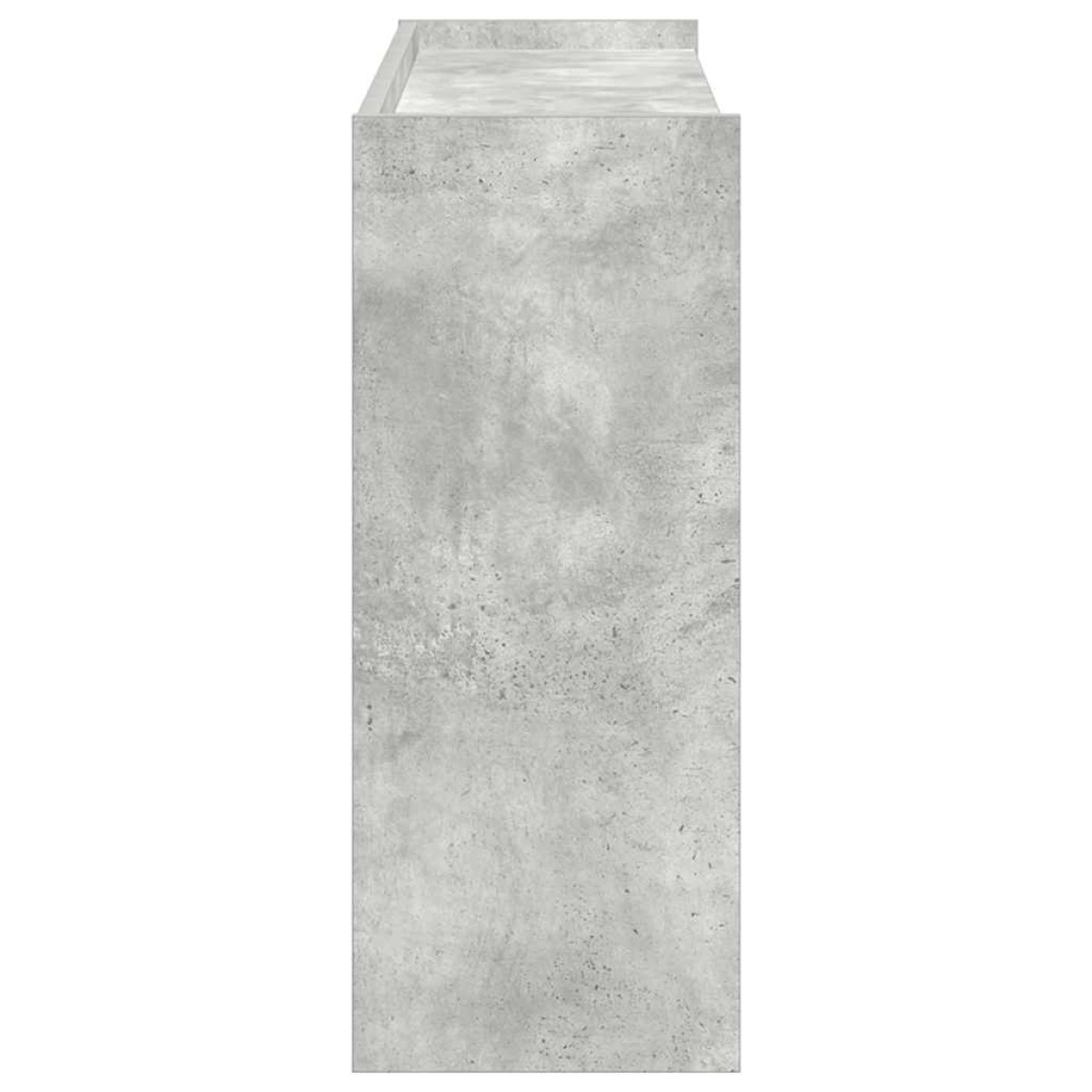 Ράφι παπουτσιών vidaXL Γκρι μπετόν 80x25x62 cm Κατασκευασμένο ξύλο
