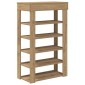 Ράφι παπουτσιών vidaXL Artisan Oak 60x30x98 cm Κατασκευασμένο ξύλο