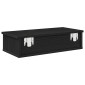 vidaXL Ράφι τοίχου με συρτάρια Μαύρο 60x28x15 cm Κατασκευασμένο ξύλο