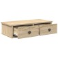 vidaXL Ράφι τοίχου με συρτάρια Δρυς sonoma 60x28x15 cm